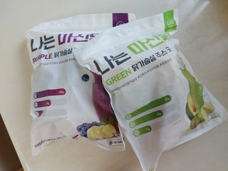 수플먼트 나는 마신닭!! 닭가슴살 주스키트, 먹기 힘들었던 닭가슴살 이제는 마시자 — 5점을 준 리뷰어가 2023년 3월 올린 사용 사진
