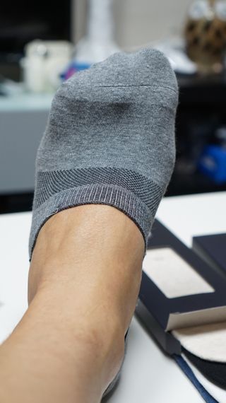 [사이즈가 있는 양말 필로이]남자 덧신 6족 선물 세트_나를 위한 선물or마음을 전하는 선물【 S, M, L, XL】 — 5점을 준 리뷰어가 2022년 6월 올린 사용 사진