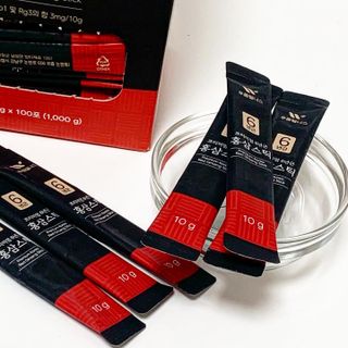 [푸름웰니스] 프리미엄 6년근 홍삼스틱 3mg x 100포 — 5점을 준 리뷰어가 2022년 2월 올린 사용 사진