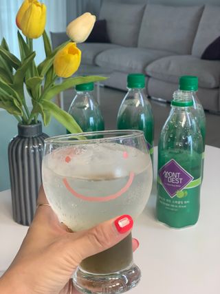 몽베스트 Montbest with Sparkling water Lime20병 — 5점을 준 리뷰어가 2022년 8월 올린 사용 사진
