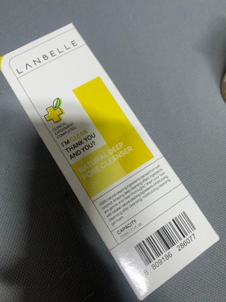 랑벨 내츄럴 딥 포어 클렌저 210ml (저자극 약산성 천연 클렌징 젤) — 5점을 준 리뷰어가 2022년 5월 올린 사용 사진