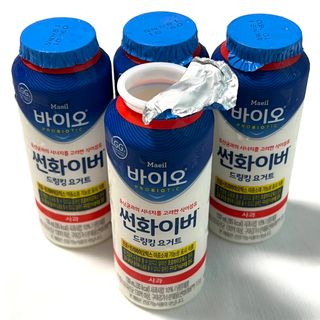 LIVE 매일바이오 썬화이버 드링킹 요거트 — 5점을 준 리뷰어가 2022년 8월 올린 사용 사진