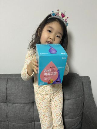 푸름웰니스 라바 쑥쑥구미 36g — 5점을 준 리뷰어가 2022년 2월 올린 사용 사진