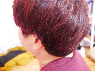 [유니프] 헤어 샤이니 핑크 컬러 트리트먼트 500g — 5점을 준 리뷰어가 2023년 11월 올린 사용 사진