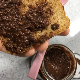 도이퉁 마카다미아 스프레드 200g 오리지널 초콜릿 — 5점을 준 리뷰어가 2021년 3월 올린 사용 사진