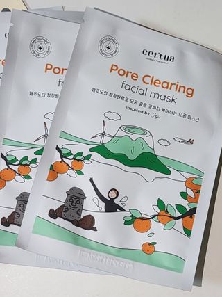 세뚜아(Cettua) 나우[세뚜아] 포레스트 수딩 마스크 Cettual Forest  Soothing Mask 4매 — 4점을 준 리뷰어가 2024년 1월 올린 사용 사진