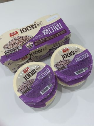 [구매평]양반 동원 양반 100밥 흑미밥, 130g, 12개 — 5점을 준 리뷰어가 2025년 5월 올린 사용 사진