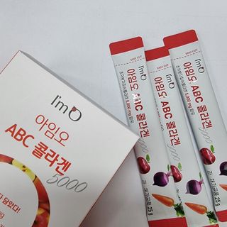 아임오 ABC 콜라겐 젤리 14포 — 5점을 준 리뷰어가 2022년 2월 올린 사용 사진