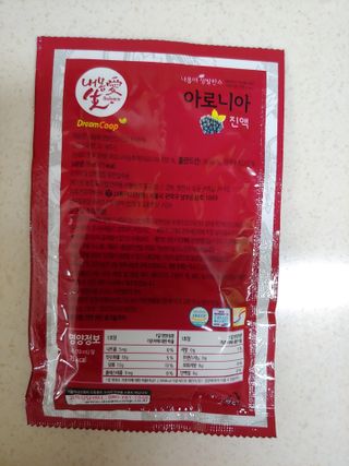 서울약사신협_내몸애생발란스아로니아_70ml x 30포 — 5점을 준 리뷰어가 2021년 6월 올린 사용 사진