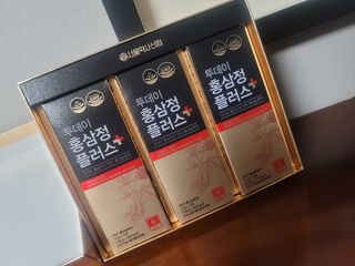 서울약사신협_투데이홍삼정플러스스틱_10g x 30포 — 5점을 준 리뷰어가 2021년 7월 올린 사용 사진