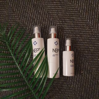 SOONWITH 순위드 NEP+ 스킨케어 3종 세트 — 4점을 준 리뷰어가 2021년 4월 올린 사용 사진