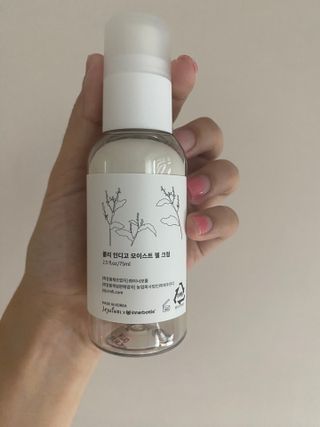 제주인디 폴리 인디고 모이스트 젤 크림 (이너보틀 에디션) — 4.5점을 준 리뷰어가 2023년 4월 올린 사용 사진