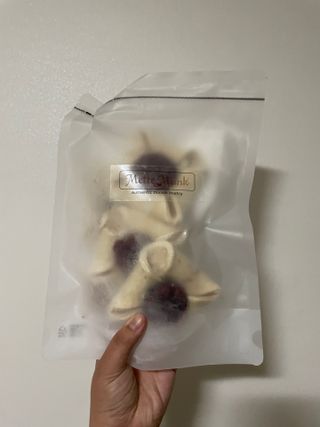 서브큐 메테뭉크 블루베리 크라운 냉동생지 (소포장) — 5점을 준 리뷰어가 2022년 6월 올린 사용 사진