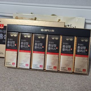 서울약사신협_투데이홍삼정플러스스틱_10g x 60포 — 5점을 준 리뷰어가 2021년 6월 올린 사용 사진