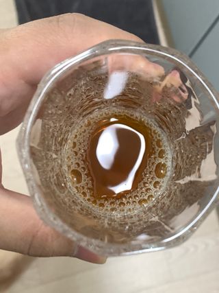 힘내라김홍삼 홍삼활력진 50ml x 5포 — 3.5점을 준 리뷰어가 2021년 4월 올린 사용 사진