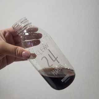 클린24시간 1BOX(5포) + 전용보틀(500ml) — 5점을 준 리뷰어가 2022년 9월 올린 사용 사진