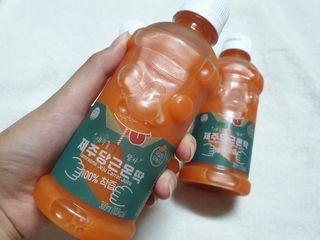 탐라원 무농약 당근과즙으로 건강한 당근주스, 당근몬딱주스 — 5점을 준 리뷰어가 2021년 8월 올린 사용 사진