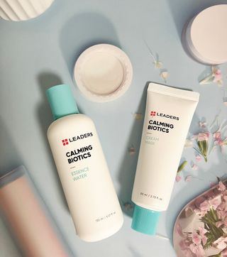 리더스코스메틱 리더스 카밍 바이오틱스 #1등 진정 기획세트 [에센스 워터150ml + 크림 마스크80ml] — 3.5점을 준 리뷰어가 2022년 8월 올린 사용 사진