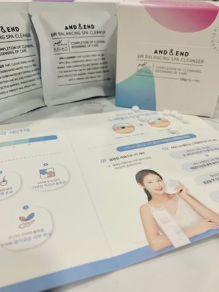 앤앤드 앤드앤엔드 pH 밸런싱 스파클렌저 — 5점을 준 리뷰어가 2021년 2월 올린 사용 사진
