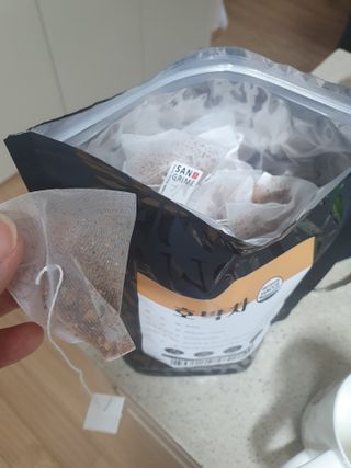 산그리메 국내산 호박차 100티백 대용량 삼각티백차 — 5점을 준 리뷰어가 2021년 7월 올린 사용 사진