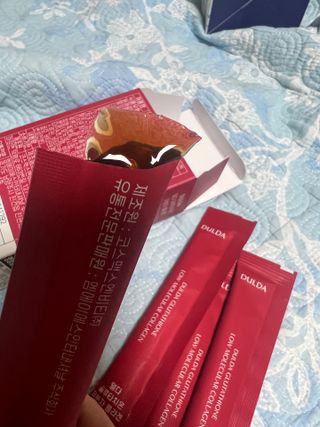 [덜다] 글루타치온 저분자 콜라겐 (20g x 15포) — 5점을 준 리뷰어가 2023년 8월 올린 사용 사진
