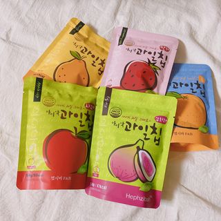 아비삭과일칩 5종 /딸기,사과,배,귤,무화과 5종 — 4점을 준 리뷰어가 2021년 4월 올린 사용 사진