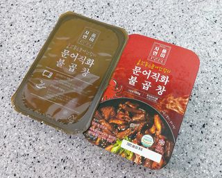 자연풍미 문어직화볶음 3종 (불고기, 불곱창, 치즈불닭) — 4.5점을 준 리뷰어가 2022년 5월 올린 사용 사진