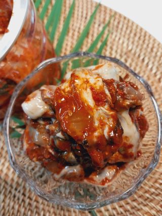 셰프애찬 별미김치 굴겉절이 1kg — 5점을 준 리뷰어가 2022년 12월 올린 사용 사진
