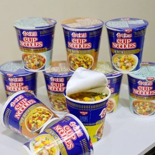 NISSIN 닛신 컵누들  4종 - 씨푸드오리지날, 씨푸드 스파이시, 씨푸드 커리, 씨푸드 XO소스 — 5점을 준 리뷰어가 2021년 11월 올린 사용 사진