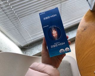 [경남제약헬스케어]케어플러스 관절엔 MSM 1000mg 60정/1개월분/관절/뼈/연골 영양/비타민D+아연/1일2정 — 5점을 준 리뷰어가 2024년 1월 올린 사용 사진