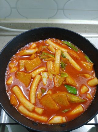 추억의 국민학교 떡볶이 국떡 뉴트로 5종 — 5점을 준 리뷰어가 2021년 11월 올린 사용 사진