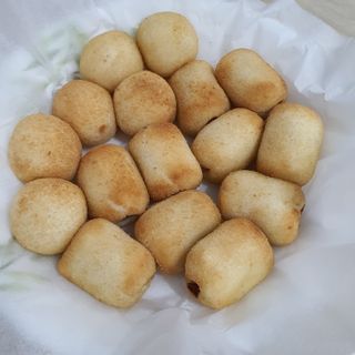 Dog&Ball 독앤볼 [Dog&Ball] 미니찹쌀볼도그 찹쌀치즈볼 — 5점을 준 리뷰어가 2021년 8월 올린 사용 사진