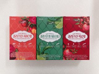 서울에프엔비 콜라스틴 3종 뷰티젤리스틱 45입 [ABC핏 15입 /  석류핏 15입 / 청스피루리나 15입] — 5점을 준 리뷰어가 2021년 9월 올린 사용 사진