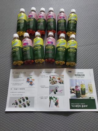 더그레잇티 콤부차 300ml *12개입 (오리지널 6개+베리리치 6개) — 5점을 준 리뷰어가 2022년 7월 올린 사용 사진
