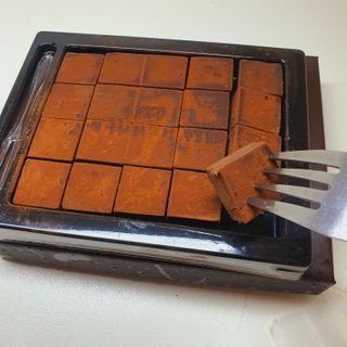 연말/새해선물 동물성 지방 NO 맛있는 비건 생초콜릿 카카올라다크 생초콜릿 — 5점을 준 리뷰어가 2021년 10월 올린 사용 사진