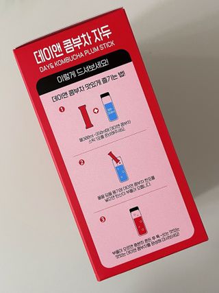 참앤들황토농원 7가지 맛! 탄산 톡톡! 스파클링! 데이앤 콤부차 7종 10포 1박스씩 ★총 7박스★ — 5점을 준 리뷰어가 2023년 1월 올린 사용 사진