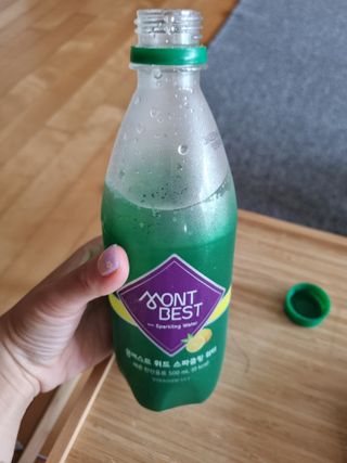 몽베스트 Montbest with Sparkling water Lemon OR Lime 20병(랜덤) — 5점을 준 리뷰어가 2022년 6월 올린 사용 사진