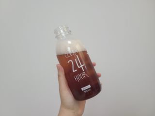 클린24시간 1BOX(5포) + 전용보틀(500ml) — 5점을 준 리뷰어가 2023년 8월 올린 사용 사진