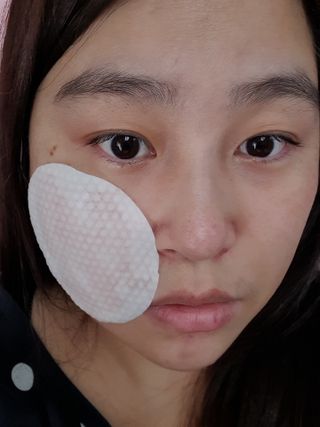 메디필 레드 락토 콜라겐 필링패드 — 5점을 준 리뷰어가 2021년 3월 올린 사용 사진