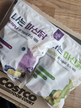 수플먼트 나는 마신닭!! 닭가슴살 주스키트, 먹기 힘들었던 닭가슴살 이제는 마시자 — 5점을 준 리뷰어가 2023년 3월 올린 사용 사진