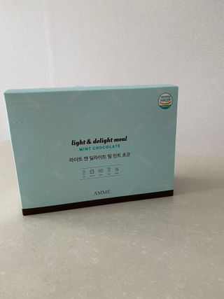 아므_이너뷰티 라이트 앤 딜라이트 밀 민트 초코 — 5점을 준 리뷰어가 2021년 7월 올린 사용 사진