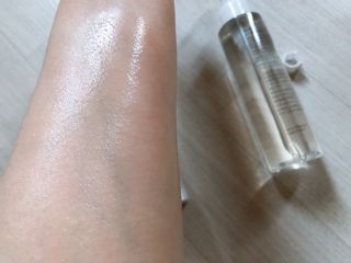 화이트리 비움 클렌징 오일 — 4점을 준 리뷰어가 2021년 2월 올린 사용 사진