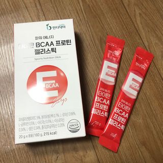 [인디닥터] 타이탄 BCAA 프로틴 젤리스틱 — 5점을 준 리뷰어가 2022년 5월 올린 사용 사진