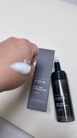 비프리코스메틱 허니 스킨 클렌징폼 150ml — 5점을 준 리뷰어가 2023년 2월 올린 사용 사진