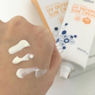 [트리티스] UV 디펜스 선크림 PA+++ / SPF50+  60ml — 5점을 준 리뷰어가 2021년 1월 올린 사용 사진