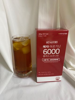 메타아르기닌 GC녹십자웰빙 메타 아르기닌 6000 플러스 오르니틴 — 5점을 준 리뷰어가 2022년 4월 올린 사용 사진