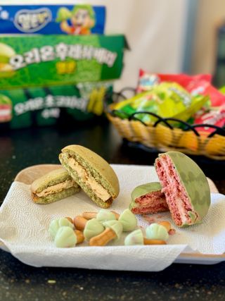2024 오리온 여름한정판 초코파이 수박 / 후레쉬베리 멜론 / 멜론송이 — 5점을 준 리뷰어가 2024년 7월 올린 사용 사진