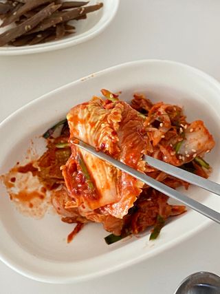셰프애찬 알배기 겉절이 김치 1kg — 5점을 준 리뷰어가 2022년 11월 올린 사용 사진