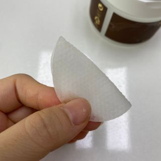 산다화 비타민씨 화이트닝 토너 패드 — 5점을 준 리뷰어가 2023년 9월 올린 사용 사진