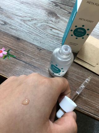 메타포레 12PM 브라이트닝 세럼 — 5점을 준 리뷰어가 2021년 8월 올린 사용 사진